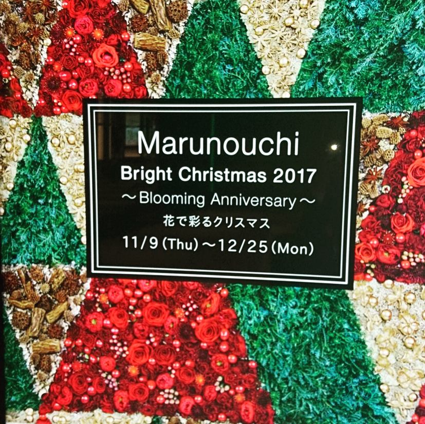 丸の内ブライトクリスマス17 花で彩るクリスマス 化粧品専門店 Mcs マルノウチコスメティクスセレクション
